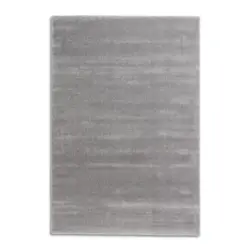 Hochflorteppich 80/150 cm Joy Hellgrau