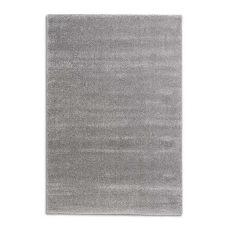 Hochflorteppich 80/150 cm Joy Hellgrau