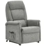 XXXLutz Lauterach - Ihr M&ouml;belhaus bei Bregenz Fernsehsessel in Flachgewebe Hellgrau