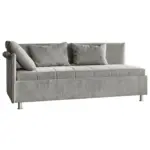 XXXLutz Lauterach - Ihr M&ouml;belhaus bei Bregenz Polsterliege in Flachgewebe Graubraun