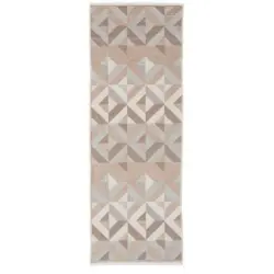 L&auml;ufer 80/250 cm Olivia Grau, Beige