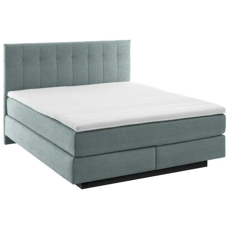 Boxspringbett 180/200 cm in Hellgrau