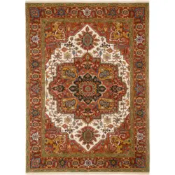 Orientteppich 140/200 cm Bachschayesch Beige Beige