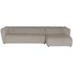 XXXLutz Lauterach - Ihr M&ouml;belhaus bei Bregenz Ecksofa Livoli in Chenille Creme 306/160 cm