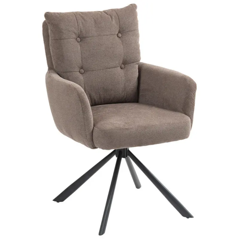 Armlehnstuhl inklusive Armlehnen, Sitzfl&auml;che 180&deg; drehbar, automatische R&uuml;ckholfunktion