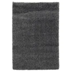 Hochflorteppich 160/230 cm Fashion Shaggy Dunkelgrau