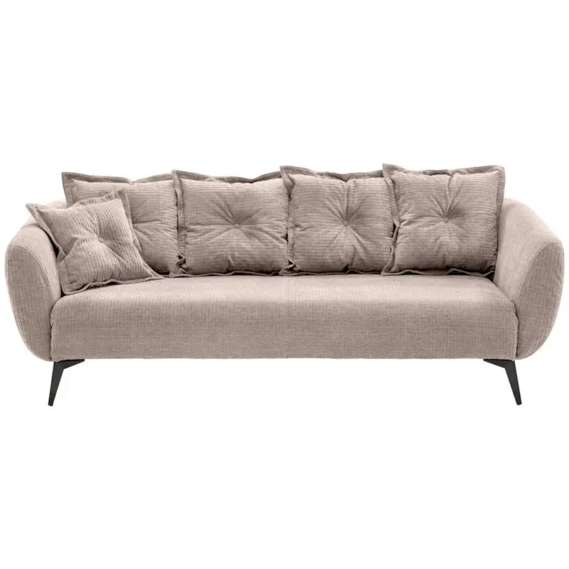 3-Sitzer-Sofa in Mikrofaser Beige