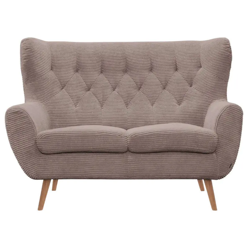 2-Sitzer-Sofa Skagen in Cord Braun