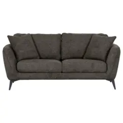 2-Sitzer-Sofa in Chenille Dunkelgrau