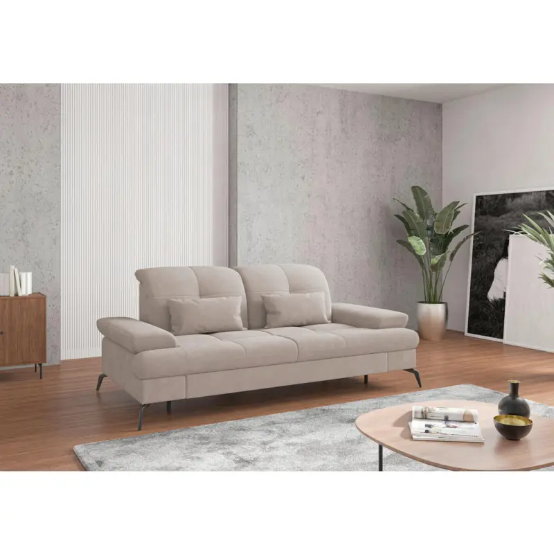 2,5-Sitzer in Flachgewebe Greige