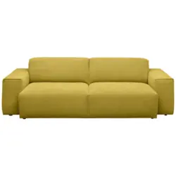 3-Sitzer-Sofa in Cord Gelb