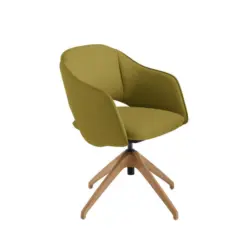 Armlehnstuhl Lederauswahl, Stoffauswahl, Wippfunktion, Sitzfl&auml;che 360&deg; drehbar Echtleder