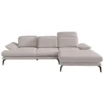 XXXLutz Lauterach - Ihr M&ouml;belhaus bei Bregenz Ecksofa in Webstoff Taupe 289/180 cm