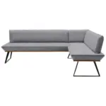 XXXLutz Lauterach - Ihr M&ouml;belhaus bei Bregenz Eckbank 203/163 cm in Grau, Schwarz, Eichefarben