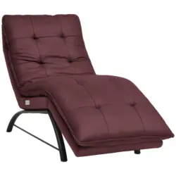 Liege in Echtleder Bordeaux