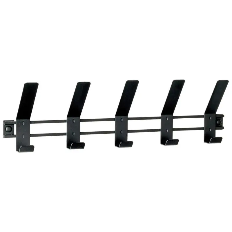 Garderobenleiste in Schwarz