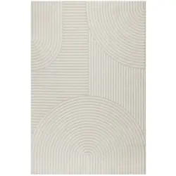 Webteppich 160/230 cm Elio Creme, Beige