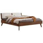 XXXLutz Lauterach - Ihr M&ouml;belhaus bei Bregenz Bett 160/200 cm in Wei&szlig;, Nussbaumfarben