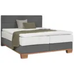 XXXLutz Lauterach - Ihr M&ouml;belhaus bei Bregenz Boxspringbett 180/200 cm in Grau, Eichefarben