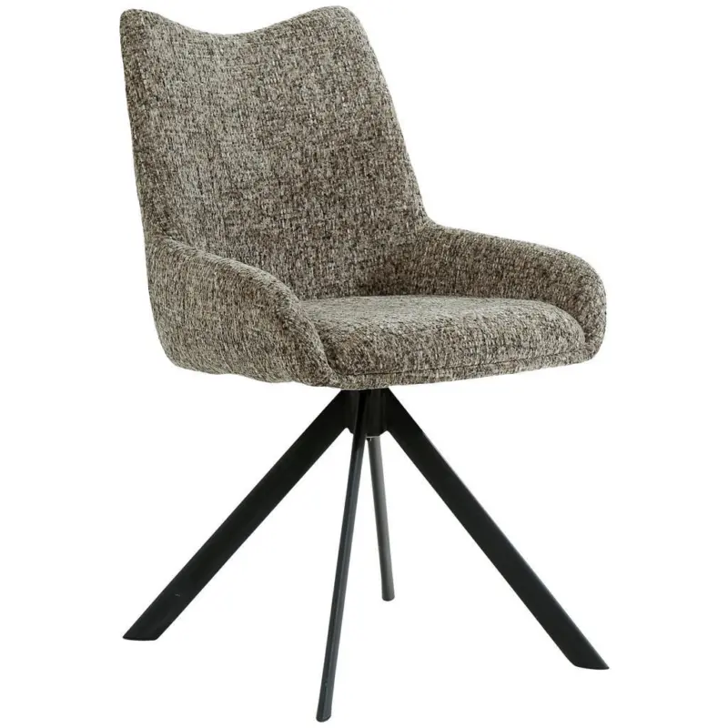 Stuhl Sitzfl&auml;che 360&deg; drehbar Chenille