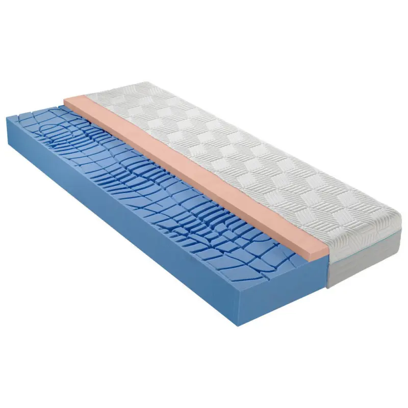 Gelschaummatratze 100/210 cm H&ouml;he ca. 22 cm