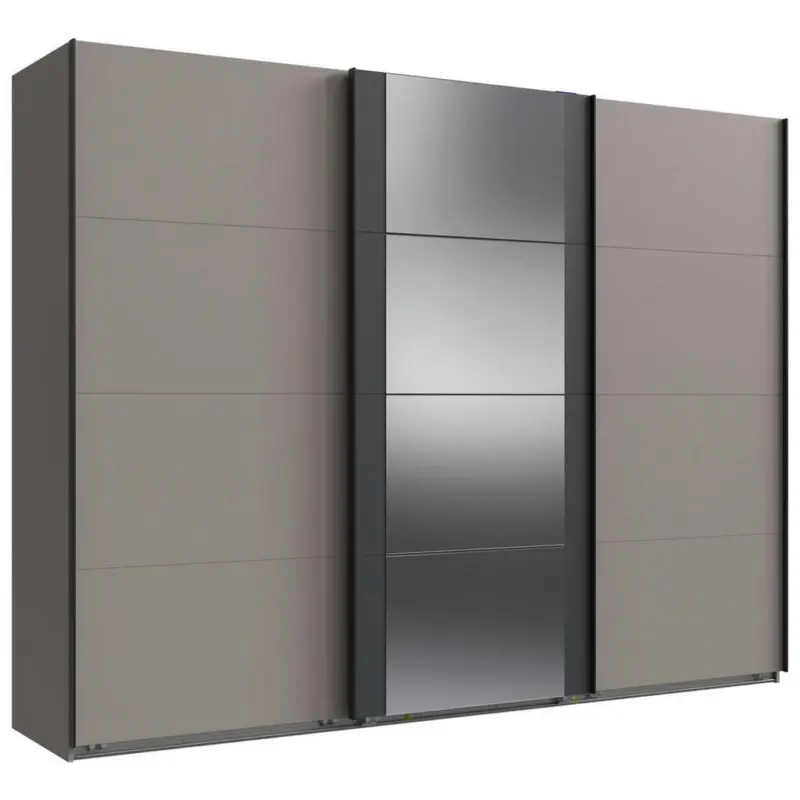 Schwebet&uuml;renschrank in Graphitfarben, Sahara