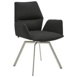 Armlehnstuhl Lederauswahl, Stoffauswahl, Gestellauswahl