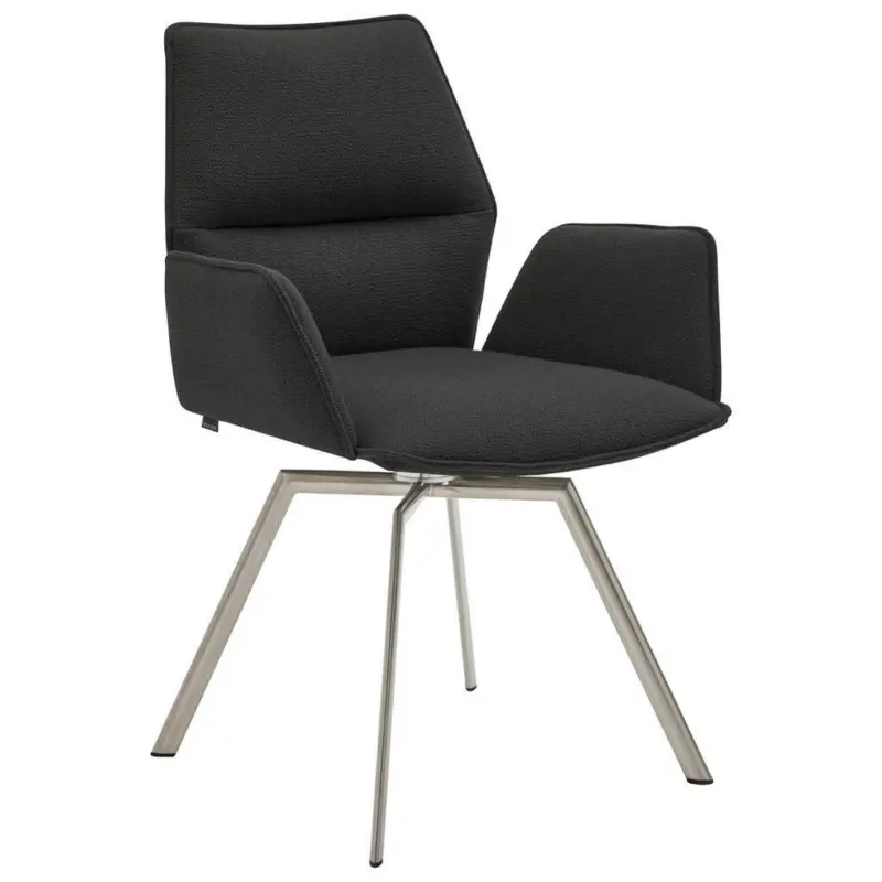 Armlehnstuhl Lederauswahl, Stoffauswahl, Gestellauswahl