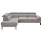 XXXLutz Lauterach - Ihr M&ouml;belhaus bei Bregenz Ecksofa 830 in Cord Grau 217/272 cm