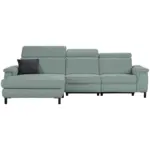 XXXLutz Lauterach - Ihr M&ouml;belhaus bei Bregenz Ecksofa in Flachgewebe Mintgr&uuml;n 182/304 cm