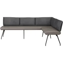 Eckbank 205/185 cm in Anthrazit