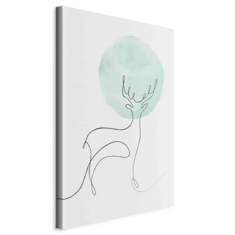 Leinwandbild Abstraktes, Tiere 80/120/1.2 cm