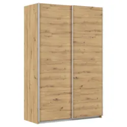 Schwebet&uuml;renschrank in Eiche Artisan