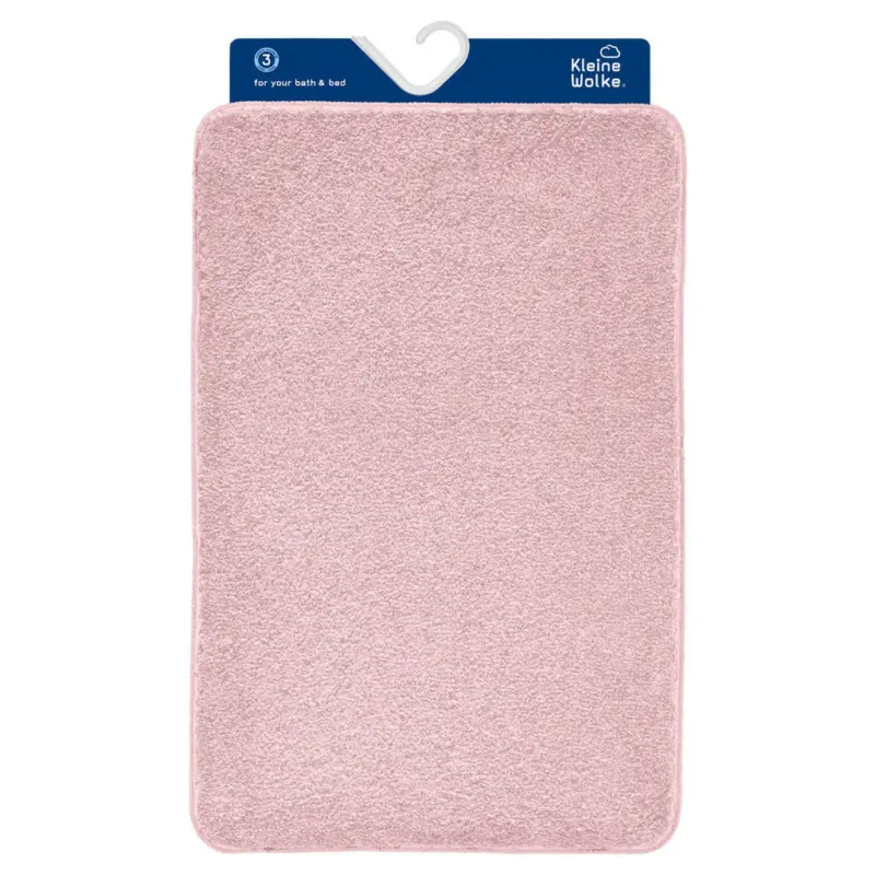 Badeteppich Nelke, 2-Tlg. Rosa 55x85/50x50 cm