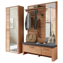 Garderobe 4-teilig in 209/201/40 cm