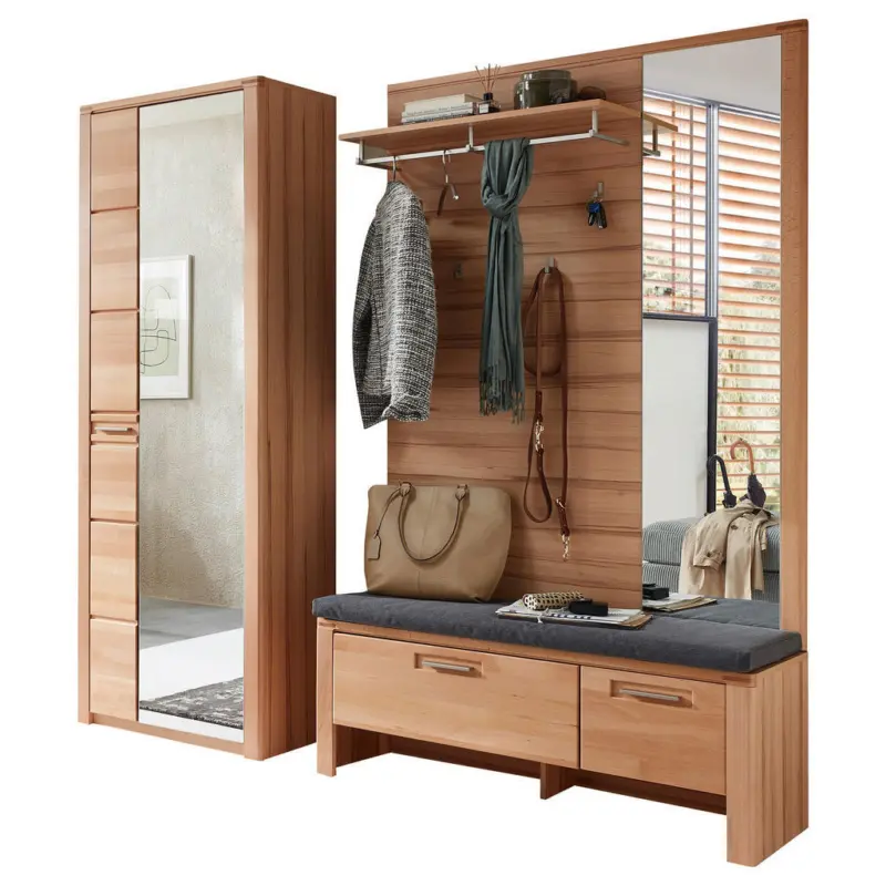 Garderobe 4-teilig in 209/201/40 cm