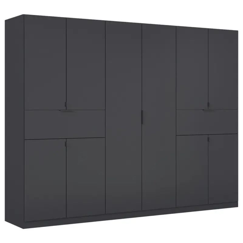 Dreht&uuml;renschrank in Grau