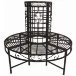 XXXLutz Lauterach - Ihr M&ouml;belhaus bei Bregenz Baumbank 121/112/121 cm in Schwarz