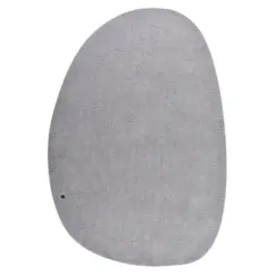 Hochflorteppich 80/120 cm Cozy Grau