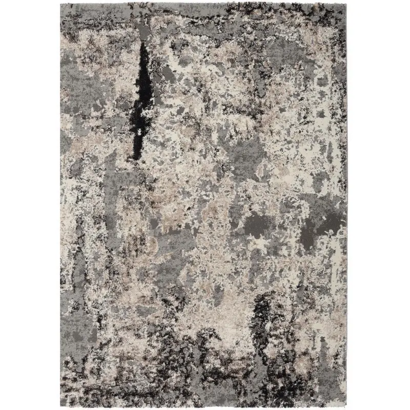 Webteppich 120/170 cm Timeline Quantum Hellgrau