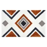 XXXLutz Lauterach - Ihr M&ouml;belhaus bei Bregenz Badteppich Braun, Grau, Schwarz, Wei&szlig; 60/90 cm