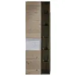 XXXLutz Lauterach - Ihr M&ouml;belhaus bei Bregenz Vitrine in furniert, mehrschichtige Massivholzplatte (Tischlerplatte) Eiche Wei&szlig;, Wildeiche