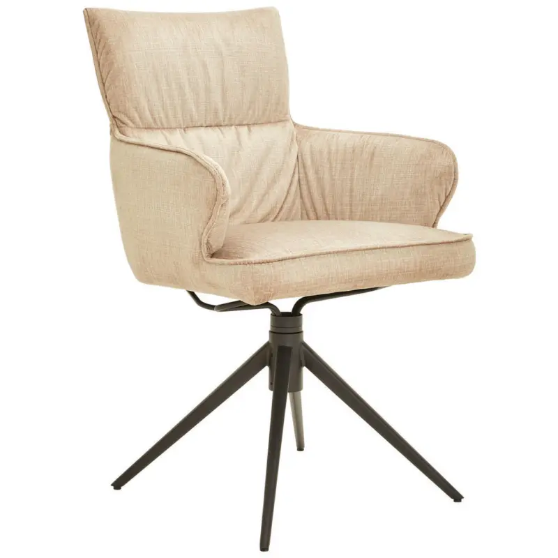 Armlehnstuhl Typenauswahl, Sitzfl&auml;che 360&deg; drehbar, automatische R&uuml;ckholfunktion Velours