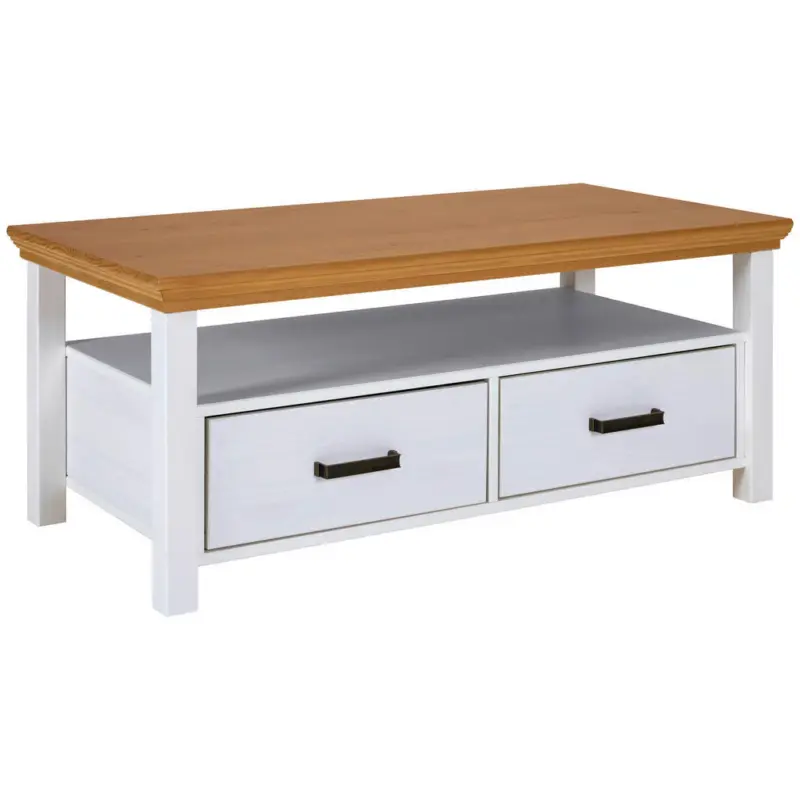 Couchtisch in Holz 120/60/49 cm