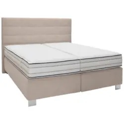 Boxspringbett 180/200 cm in Beige