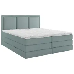 Boxspringbett 200/220 cm in Petrol