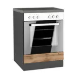 XXXLutz Lauterach - Ihr M&ouml;belhaus bei Bregenz Herdumbauschrank 60/86/60 cm in Graphitfarben, Eiche Wotan