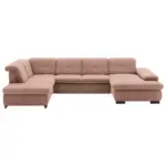 XXXLutz Lauterach - Ihr M&ouml;belhaus bei Bregenz Wohnlandschaft in Webstoff Orange