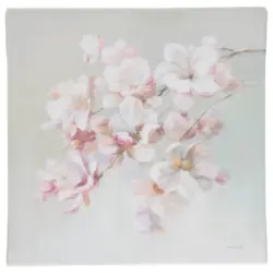 Leinwandbild Blumen 30/30 cm