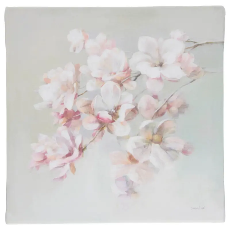 Leinwandbild Blumen 30/30 cm